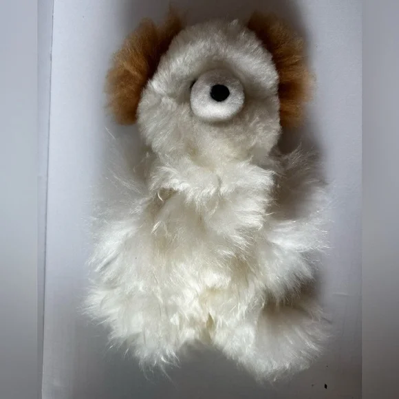 Alpaca Teddy Bear ~15 Inch Stuffed Animal Soft Fluffy - Picture 3 of 4